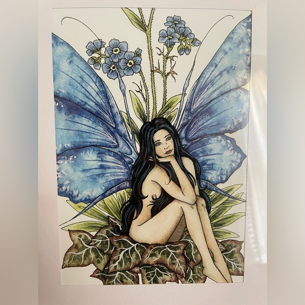 “Forget Me Not” print by Amy Brown.